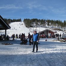 Flotte vinterferiedager
Supert v&aelig;r. Knall bl&aring; hi.