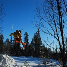 360 tail P&aring; BC-kick. Foto: Petter Andersson. &Aring;kare: Oskar Andersson.