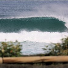 Infront of the Koala surfcamp, the surfspot &amp;q. Foto: Jeff Ruiz.