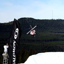 NM i Slopestyle, kval.. Foto: Tobias &Ouml;str&ouml;m. &Aring;kare: Ville Sj&ouml;gren.