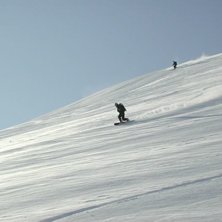 L&ouml;n f&ouml;r m&ouml;dan efter n&aring;gra timmars sn&ouml;skovandr. Foto: John. &Aring;kare: Olof Appelblad.