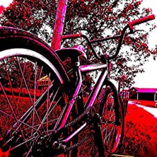 Min cykel. Foto: Jag.