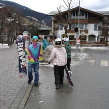 &aring;kgl&auml;dje i saalbach. Foto: vet inte. &Aring;kare: brian wolfe, sofie whind, sandra.