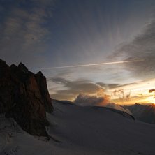 Denna Bild togs p&aring; morgonen fr&aring;n Cosmique hyttan. Foto: Andree Nienkerk. &Aring;kare: Andree Nienkerk.