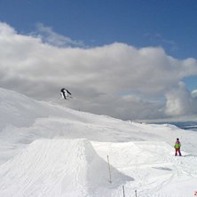 Jag, oscar och henke testhoppade hoppet. h&auml;r &auml;r . Foto: laffa. &Aring;kare: Toffe mattsson.