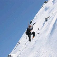 P&aring; v&auml;g upp mot Drommen och ett kanon&aring;k i kn&auml;dj. Foto: Johan Lys&eacute;n. &Aring;kare: Stephan Falkenfjord.