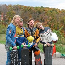 Team sweden represent! . Foto: IGSA. &Aring;kare: Znyggfredrik, Mattstorf, pappapata, och lilla jag.