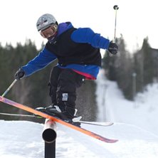 downrail. Foto: Jan R&ouml;hlander. &Aring;kare: Joakim R&ouml;hlander (jag).
