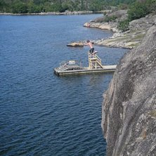 Klipphop 14 meter.. Foto: Tjerk K&uuml;hleman. &Aring;kare: Max Monsler.