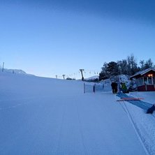 Morgen - 16. Januar
Sol p&aring; morgonen, sn&oslash; p&aring; ett.