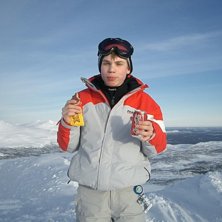 bestigit Kittelfj&auml;lls topp. Foto: Staffan Tenghamn. &Aring;kare: Fredrik Seppas.