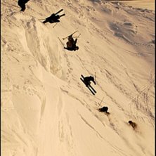 joloo och jag k&ouml;rde lite drops en bit fr&aring;n 1000m. Foto: johan schedin. &Aring;kare: gustav cederholm.