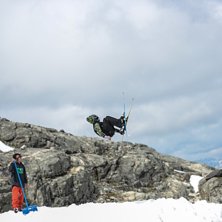 Fick ett foto p&aring; mig i Folgefonna fr&aring;n en ok&auml;nd. Foto: Ok&auml;nd. &Aring;kare: Filip Karlstr&ouml;m.