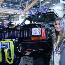 jag o min nya bil. Foto: min bror.