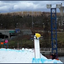 Bajen springbreaksession, cool rail.. Foto: Fredrik bergqvist. &Aring;kare: Linus Stevrin Skoglund.