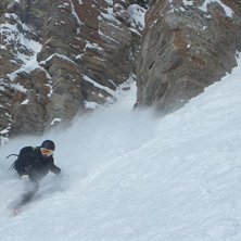 Puder i skywalk. Foto: Rokand Burboeck. &Aring;kare: David Carlstedt.