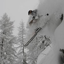 Ett litet trevligt dropp i skogen, satan vad det h. Foto: Jonas Abrahamsson. &Aring;kare: Daniel Olsson.