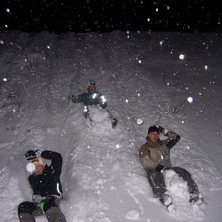 En natt p&aring; stj&auml;rtlapp. Foto: Johan Ekbladh. &Aring;kare: Det du.