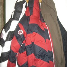 &Aring;rets och f&ouml;rra &aring;rets perfectmoment jacka. Foto: jag.