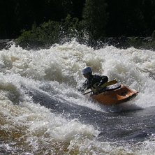 Jag som ligger ute p&aring; Edev&aring;gen, kanonv&auml;der!. Foto: Mattias Wagenius. &Aring;kare: Jonas Nyberg.
