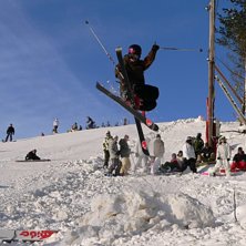 F&ouml;sra dagen i backen. 180 tail. . Foto: Sn&ouml;&auml;taren. &Aring;kare: Johan Wistberg.