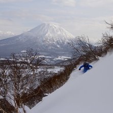 Idag fick vi &auml;ven en glimt av Yotei.... Foto: Jens Westerg&aring;rd. &Aring;kare: Svante Bj&ouml;rkroth.