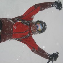 skidgl&auml;dje. Foto: Bosse Liljefors. &Aring;kare: Nicklas Haglund.