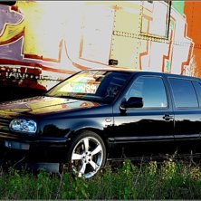 golfen. Foto: Alexander pouzar. &Aring;kare: vw Golf vr6.