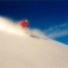 Under en av mina b&auml;sta skiddagar i &Aring;re. P&aring; grun. Foto: Per H&auml;gerstr&ouml;m. &Aring;kare: Anette Eriksson.