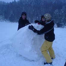 T&auml;nk att man hade s&aring; mkt sn&ouml; i svealand f&ouml;r tv. Foto: Eric Jacobsson.