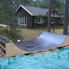 Hemmabygget i stugan.... Foto: Andreas Jonsson.