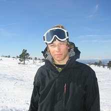 Bara jag (och Trysil i bakgrunden till h&ouml;ger). Foto: Malin. &Aring;kare: H&aring;kan.