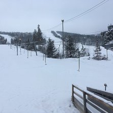 Flotte forhold, og litt nysn&oslash;
Det er god stemning.