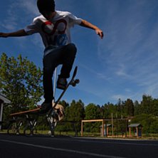 Har nu skejtat i n&aring;gra m&aring;nader ;&amp;gt;. Foto: Josephine Aurell (?). &Aring;kare: Emil Engvall.