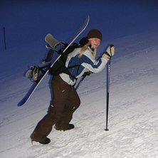 Min ide&eacute; p&aring; soluppg&aring;ng-/morgonhiking.. hmm, bar. Foto: Maria. &Aring;kare: Veronica Andersson.