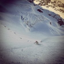 Punta Vittoria. Foto: Johanna St&aring;lnacke. &Aring;kare: St&eacute;phanie Churlet.