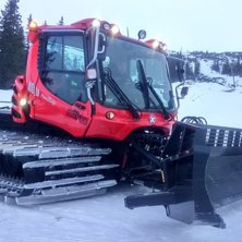 God morgen:-) 
Endelig minusgrader... bakken er ny.