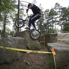 Trial t&auml;vling i partille. Foto: Thomas Lundman. &Aring;kare: Lukas Lundman.