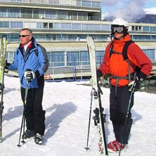 taggar i solen med farsan :P. Foto: Ida Cardesj&ouml;. &Aring;kare: Andreas Cardesj&ouml; och Stefan Cardesj&ouml;.
