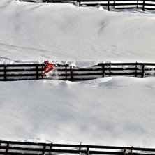 Droppa lavinstaket. Foto: David G&auml;rdshagen.