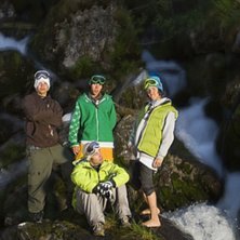 Secondhads off pist. Foto: Jesper Molin (www.jespermolin.se). &Aring;kare: Einar lindgren, Johan Kristoffers, Jim Johansson och Adam Falk.