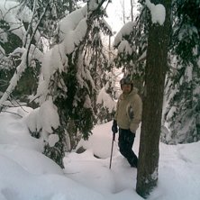 g&aring;r bara att &aring;ka en vinter som denna. Foto: hans sundberg. &Aring;kare: stefan n.
