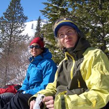 chillin out during hiking to mt. fernie. Foto: olav. &Aring;kare: dea og vegard.