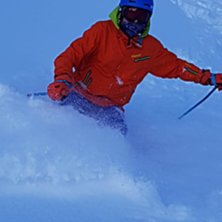 A great day in powder in Warth. Taken by my partne.