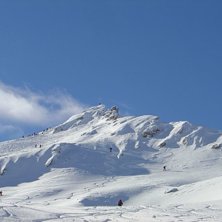 Topptur Gd St Bernard, str&aring;lande v&auml;der. Foto: Fredrik Larson. &Aring;kare: Axel Bernhard - Larson.