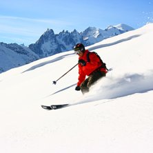 Filip f&aring;r inleda vistelsens f&ouml;rsta puderdag. Foto: Alexander Roglar. &Aring;kare: Filip roglar.