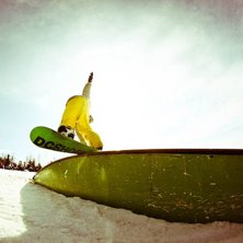 H&auml;ng i G&auml;ng/En dag i backen. Foto: Mathias Lindkvist.