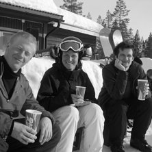 Foto: Karl Hultmark. &Aring;kare: Elin, Nils, Emil.