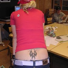 min tatuering:P. Foto: tess. &Aring;kare: Susanna Kans.