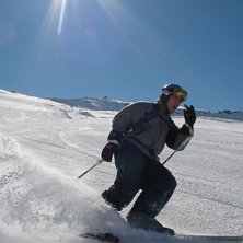 Har aldrig &aring;kt b&auml;ttre pist i hela mitt liv. &Ouml;st. Foto: Sebastian Lindroos. &Aring;kare: Daniel &Ouml;kvist.